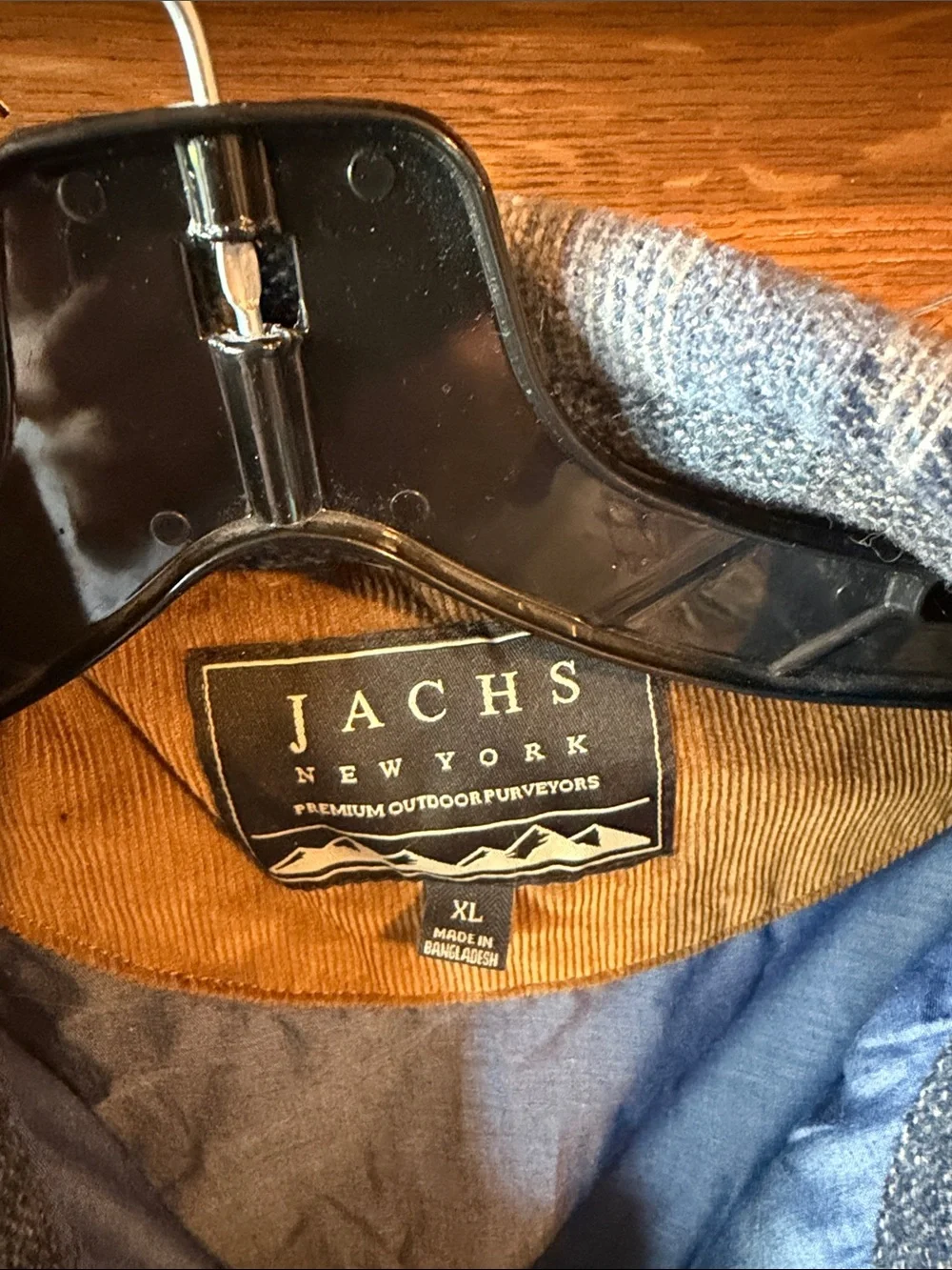 Jachs New York Men's Blue Patterned Field Jacket